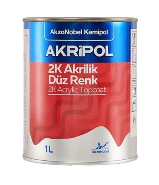 AKZO AKSESUAR 9985 JET SİYAH AKRİLİK 1 GRUP ürün görseli 1