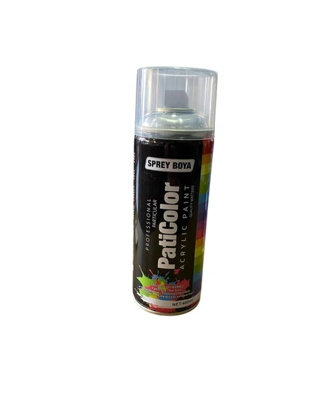 PATİCOLOR KROM EFEKT ( PARLAK) GÜMÜŞ SPREY 400ML ürün görseli 1