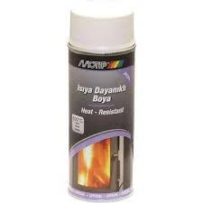 MOTİP BEYAZ ISIYA DAYANIKLI SPREY BOYA 400ML ürün görseli 1