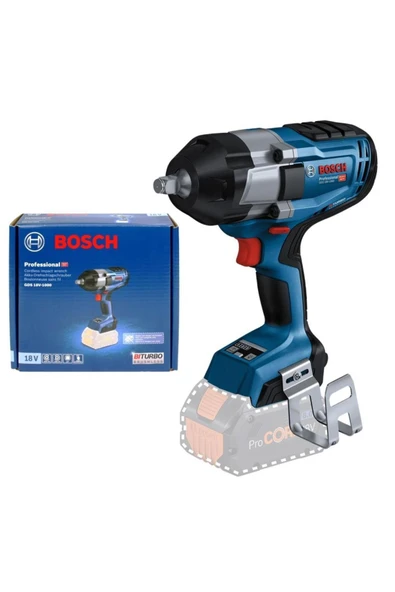 Bosch Gds 18v-1000 Professional Akülü Somun Sıkma 06019j8300 (AKÜ VE ŞARJ CİHAZI DAHİL DEĞİLDİR) ürün görseli 1
