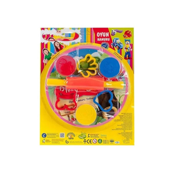 Oyun Hamuru Sofralı Oyun Hamuru 9 Parça - Resim 2