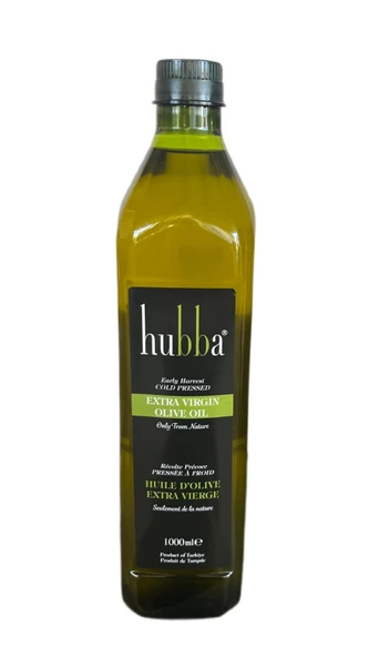 Hubba 1 Lt Pet Naturel Sızma Zeytinyağı Erken Hasat & Soğuk Sıkım ürün görseli 1