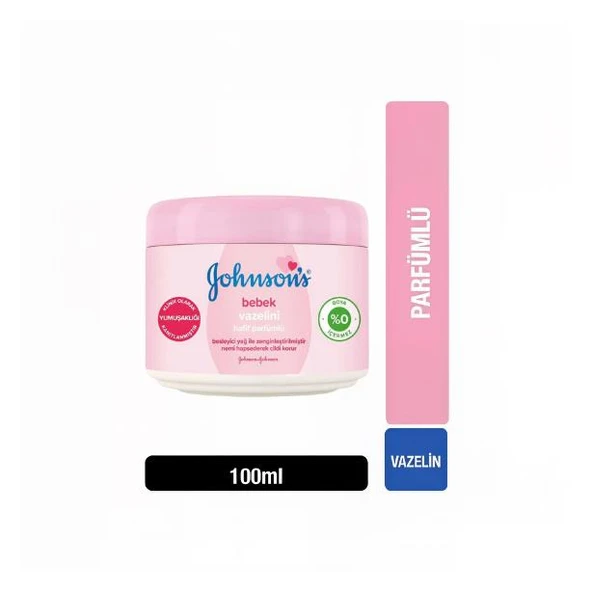 Johnsons Baby Bebek Vazelini Parfümlü 100 ml ürün görseli 1