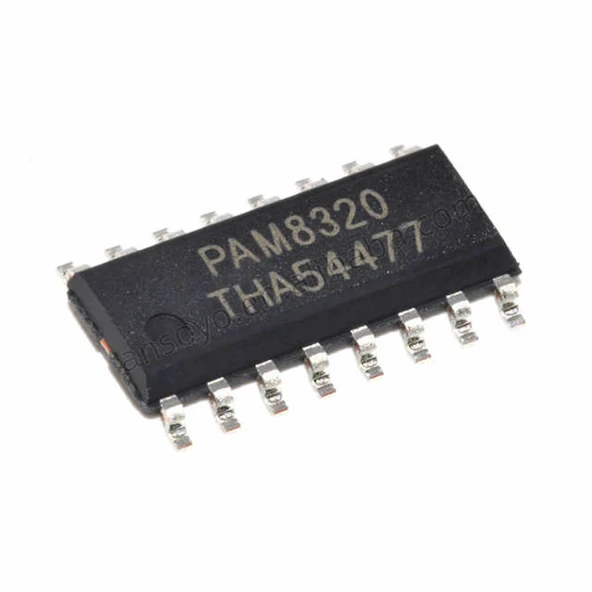 PAM8320 IC SOP16 20W Mono Class D Ses Amfi Sistemleri Hoparlör Speaker Amfilikatör Kulaklık Bilgisay ürün görseli 1