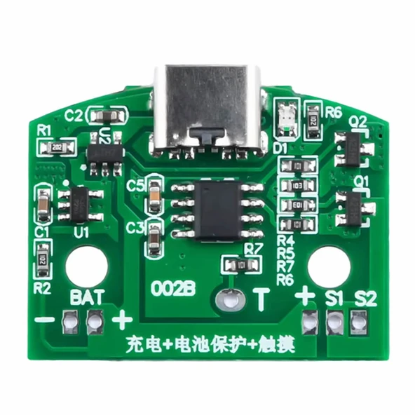 Type C Usb Masa Lamba Dokunmatik Led Dimmer Gece Lambası 3.7V Lion Lityum Pil Şarj 8W Parlaklık Kont ürün görseli 1