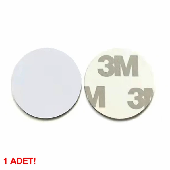 13.56Mhz 25mm Para Tip Nfc Rfid Etiket Ntag215 Manyetik Sticker Proximity Göstergeç Kart Kapı Geçiş ürün görseli 1