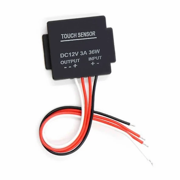 Ayna Dokunmatik Led Anahtar Dimmer DC 12V 3A 36W Açma Kapama Akıllı Ev Aydınlatma Banyo Dekoratif ürün görseli 1