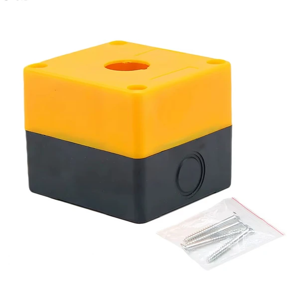 65x71.5x78mm Plastik Kutu Tek Delikli Acil Durum Durdurma Buton Asansör Elektronik Devre Cihaz Otoma ürün görseli 1