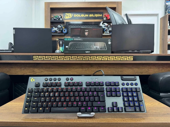 Logitech G G815 Tactile Lightsync RGB Kablolu Mekanik Oyuncu Klavyesi (İKİNCİ EL) ürün görseli 1
