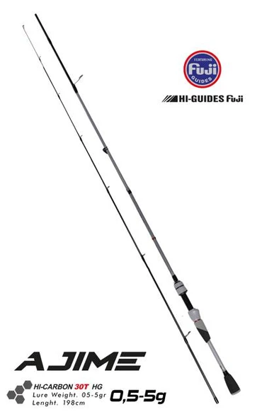 Fujin Ajime 198cm 05-5gr LRF Kamışı FAJ-662UL ürün görseli 1