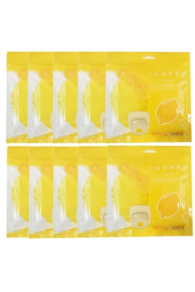 Carpex Pisuvar Koku Giderici Süzgeci Limon Kokulu 10' Lu Set ürün görseli 1