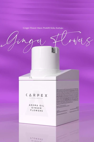 Carpex Ginger Flower Maxx Pro 600 Koku Kartuşu 120 ml ürün görseli 1