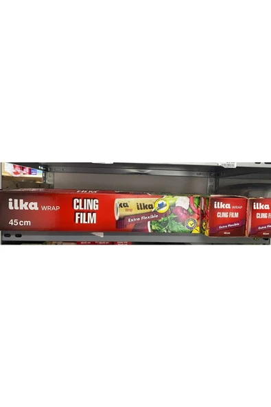 İLKA PLASTİK Wrap Strec Film 45x300 8mıc ürün görseli 1