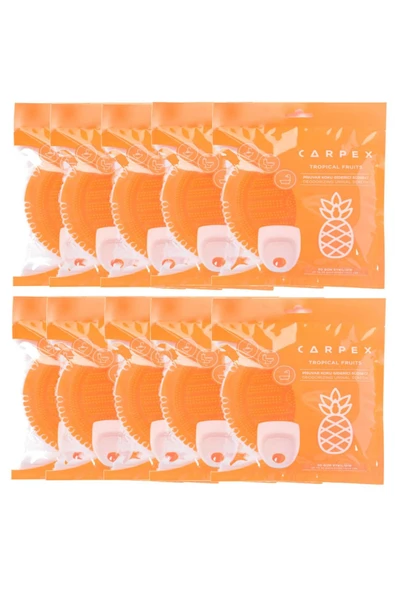 Carpex Pisuvar Koku Giderici Süzgeci Tropical Kokulu 10'lu Set ürün görseli 1