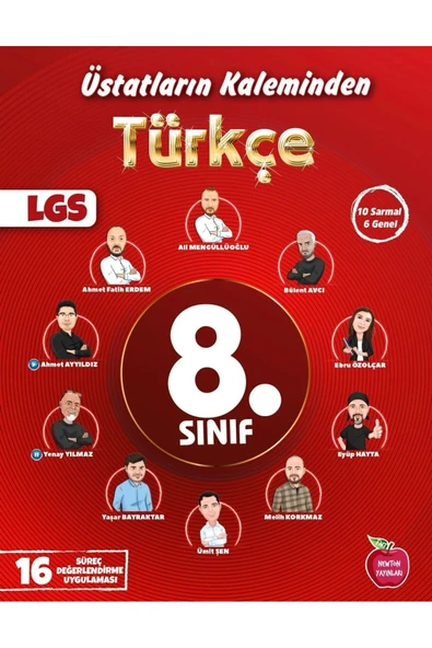 Newton 8. Sınıf Türkçe Üstatların Kaleminden 16 süreç değerlendirme ürün görseli 1