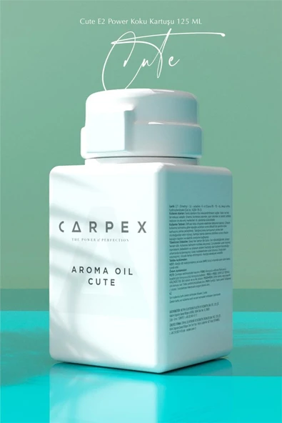 Carpex Cute E2 Power Koku Kartuşu 125 Ml ürün görseli 1