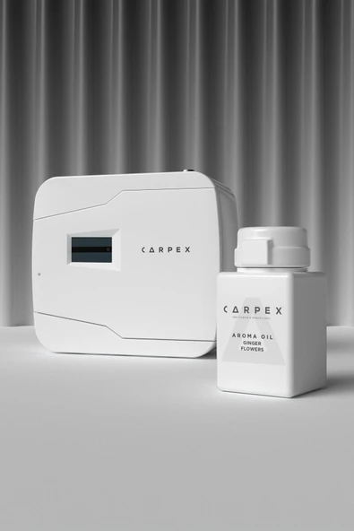 Carpex E2 Power Eco Koku Makinesi ve Ginger Flowers E2 Power Koku Kartuşu 125 ML Seti ürün görseli 1