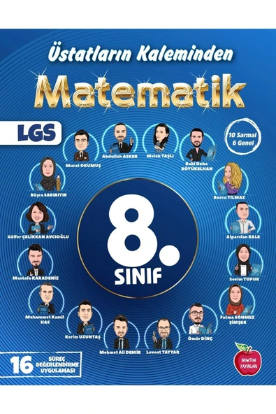 Newton 8. Sınıf Matematik Üstatların Kaleminden 16 süreç değerlendirme ürün görseli 1