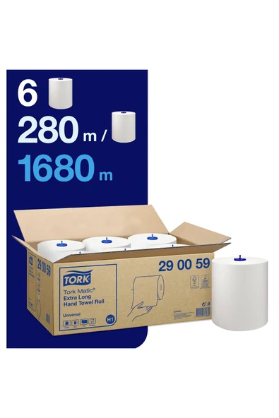 TORK Hareketli Havlu Universal 280 Mt X 6 Rulo - Resim 2
