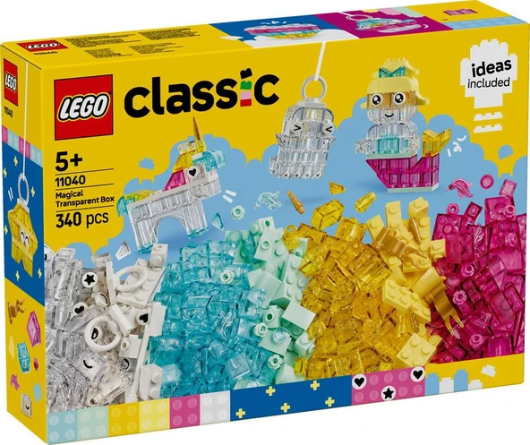 LEGO Classic 11040 Magical Transparent Box ürün görseli 1