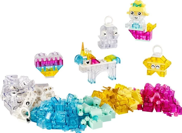 LEGO Classic 11040 Magical Transparent Box - Resim 3