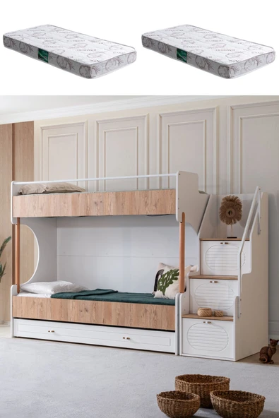 Ranza, Vita Bohem Yavrulu Ceviz Ranza + 2 Adet Comfort Yatak ürün görseli 1
