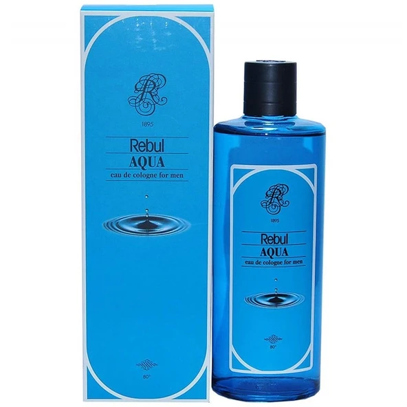 Rebul 250ml Aqua Kolonya Cam Şişe ürün görseli 1