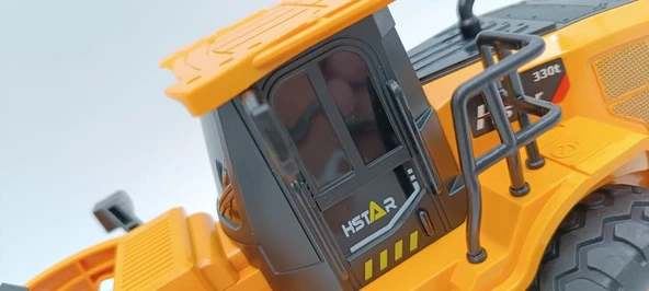 Limon Oyuncak Şarjlı Kumandalı Dozer 93307 - Resim 5