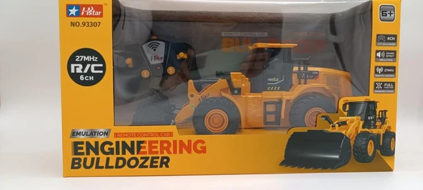 Limon Oyuncak Şarjlı Kumandalı Dozer 93307 - Resim 2