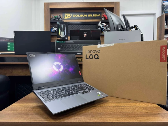 Lenovo LOQ 15ARP9 AMD Ryzen 7 7435HS 16GB RAM 512GB SSD RTX4060 W11 15.6” FHD 144Hz 83JC001TR (İKİNCİ EL) ürün görseli 1