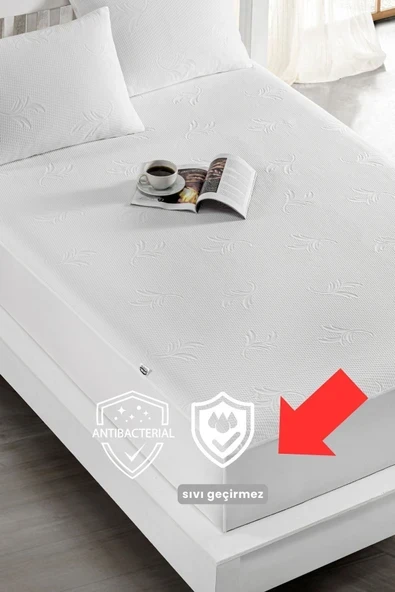 Formeya   Soft 3d Sıvı Geçirmez Yatak Koruyucu Alez (16 Ebat) ürün görseli 1