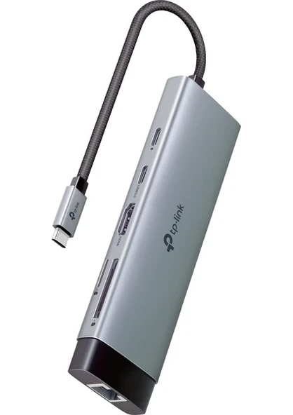 TP-LINK UH9120C USB TYPE-C DOCKING STATION 9 PORT USB-C PD + USB C + USB 3.0 X3 + KART OKUYUCU ürün görseli 1