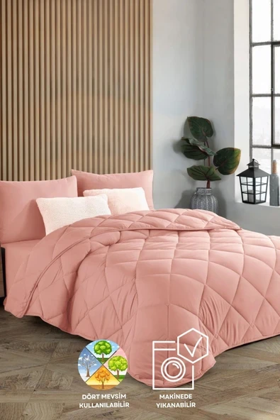 Formeya Pudra Soft Silikon Yorgan Çift Kişilik 195x215 ürün görseli 1