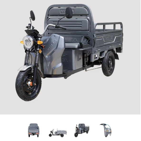 VT5 4M413-9900A-20 TM- 3 TEKERLEKLI MOPED K.METALIK GRI ürün görseli 1