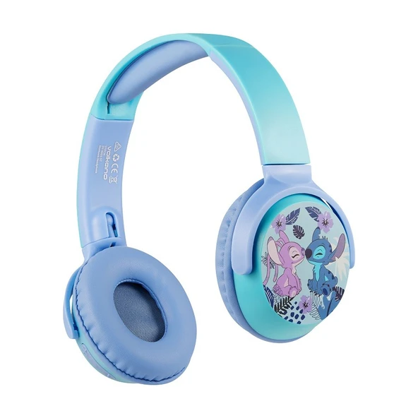 Volkano Disney Stitch Bluetooth Kulaklık  Mikrofonlu Kablosuz Çocuk Kulaklığı Lisanslı DY-9955-ST ürün görseli 1