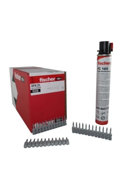 Dfn 25 25mm Çivi & Gaz Dahil ( 1.008 Adet ) Beton Çivi ürün görseli 1