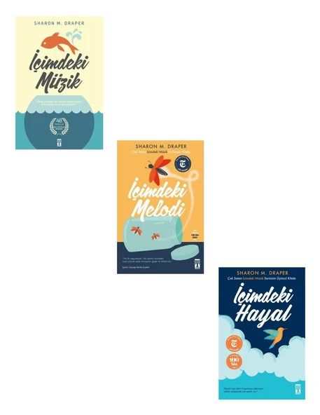 Sharon M. Draper Seti 3 Kitap (İçimdeki Müzik + İçimdeki Hayal + İçimdeki Melodi) ürün görseli 1