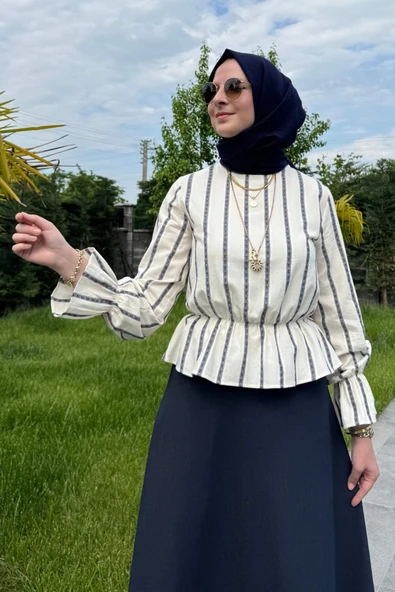 Bahar Etek Gömlek Takım - Resim 6