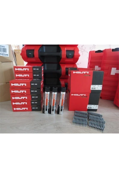 Gazlı Tabanca Çivisi X-c 27mm G3 Mx 27 Mm(1200 Adet)+ Gaz Tüpü (gc 42) ürün görseli 1