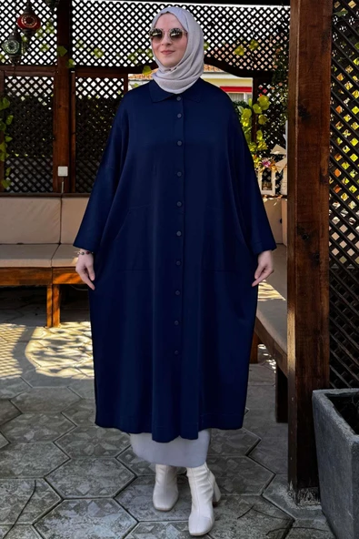 Panço Triko Hırka Lacivert - Resim 4