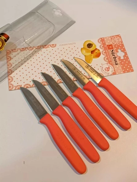 Sürbisa Meyve Takımı Turuncu (6'lı)61007 7.0 cm ürün görseli 1