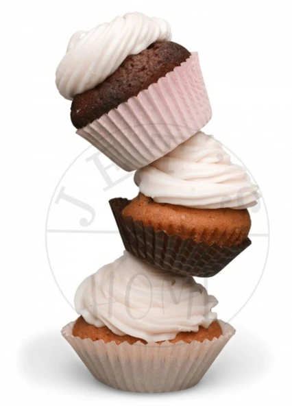 Büyük Boy Krema Duy Seti 5'li Paslanmaz Pasta Cupcake ve Kurabiye Duyu Çelik Süsleme Başlıkları Set-4 ürün görseli 1