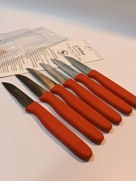 Sürbisa Meyve Takımı Kırmızı (6'lı)61007 7.0 cm ürün görseli 1