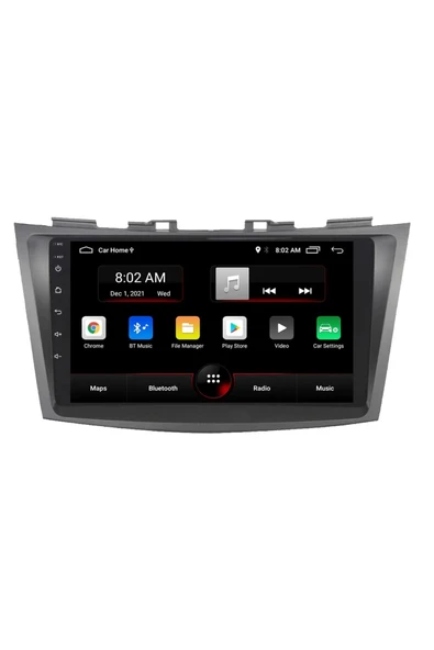 EXVOL TOYOTA AVENSİS ANDROİD MULTİMEDYA 2008-2016 9 İNC IPS HD EKRAN 4GB/64GB CARPLAYLİ + KAMERA HEDİYELİ ürün görseli 1