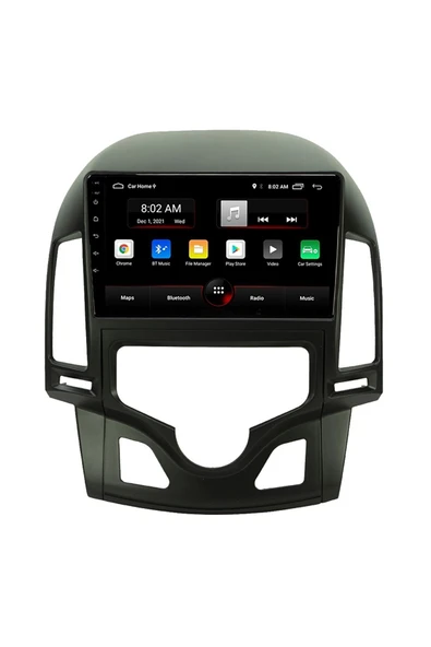 EXVOL Hyundai I30 2006-2011 Android Multimedya Carplay Dijital Kılima 9 Inc Hd Ips 2/32gb Kamera Hediyeli ürün görseli 1