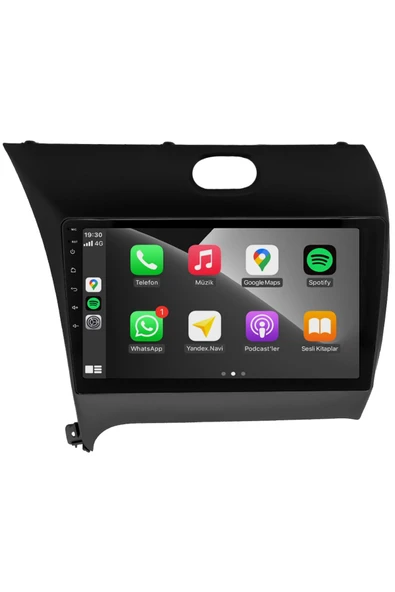 EXVOL KİA CERATO 2012-2017 ANDROİD MULTİMEDYA CARPLAY 9 İNC HD IPS EKRAN 4GB RAM /64GB KAMERA HEDİYELİ ürün görseli 1