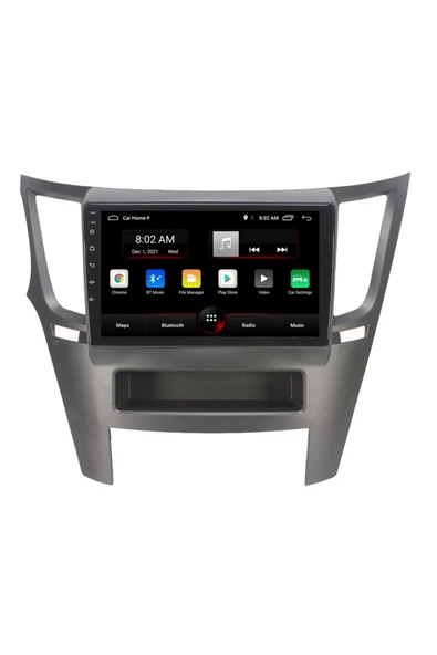 EXVOL SUBARU OUTBACK 3 LEGACY ANDROİD MULTİMEDYA CARPLAYLİ 9 İNC HD IPS EKRAN 2GB/32GB KAMERA HEDİYELİ ürün görseli 1