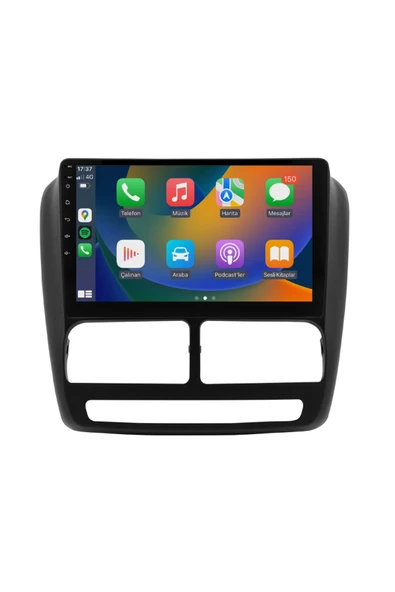 EXVOL Fiat Doblo 2010-2015 Android Multimedya Carplay 9 Inc Hd Ips Ekran 2gb Ram /32gb Kamera Hediyeli ürün görseli 1
