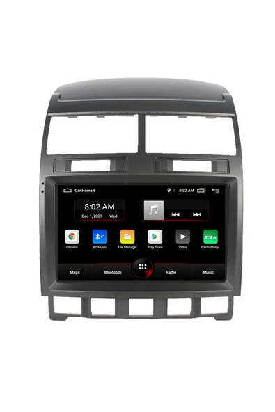 EXVOL VOLKSWAGEN TOUAREG MULTİMEDYA CARPLAY 9 İNC HD IPS EKRAN 4GB/64GB ANDROİD 12 SÜRÜM KAMERA HEDİYELİ ürün görseli 1