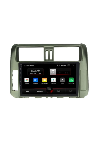 EXVOL TOYOTA PRADO 2009-2013 ANDROİD MULTİMEDYA CARPLAYLİ 9 İNC HD IPS EKRAN 4GB/64GB KAMERA HEDİYELİ ürün görseli 1
